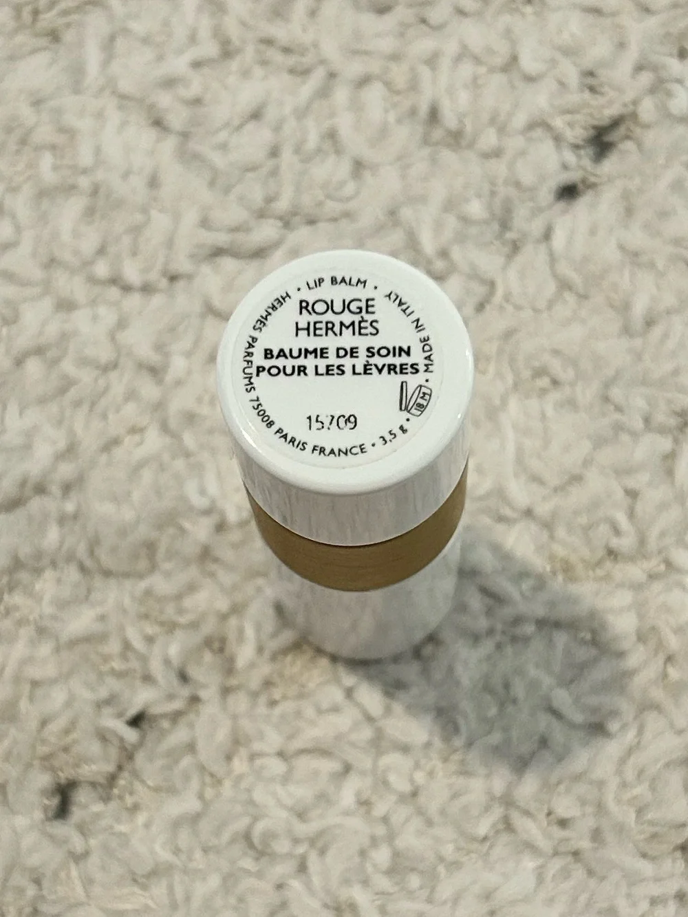 Hermes empty lipstick case *with flaw